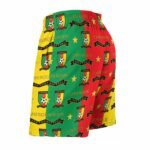 Kamerun Herren Badehose Schnelltrocknende Strandshorts Mit Tasche Kordelzug Shorts