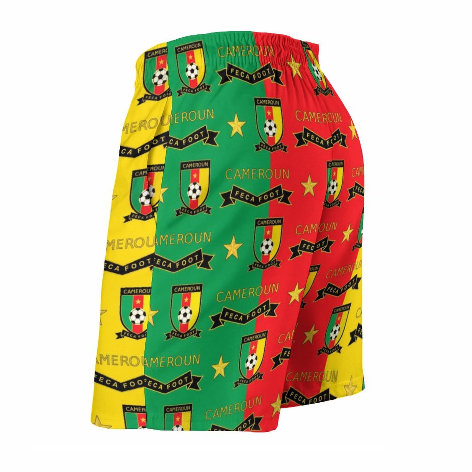 Kamerun Herren Badehose Schnelltrocknende Strandshorts Mit Tasche Kordelzug Shorts Kamerun Herren Badehose Schnelltrocknende Strandshorts Mit Tasche Kordelzug Shorts
