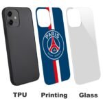 Paris Saint-Germain Stoßfest Glaskasten Handyhüllen & Cover Für IPhone 12