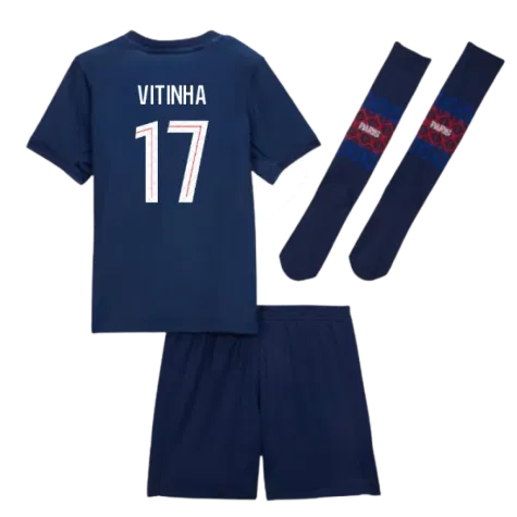 PSG Vitinha 17 Heimtrikot Kinder 2025-2026