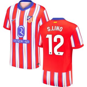 Atletico Madrid Samuel Lino 12 Home Trikot 2024-2025
