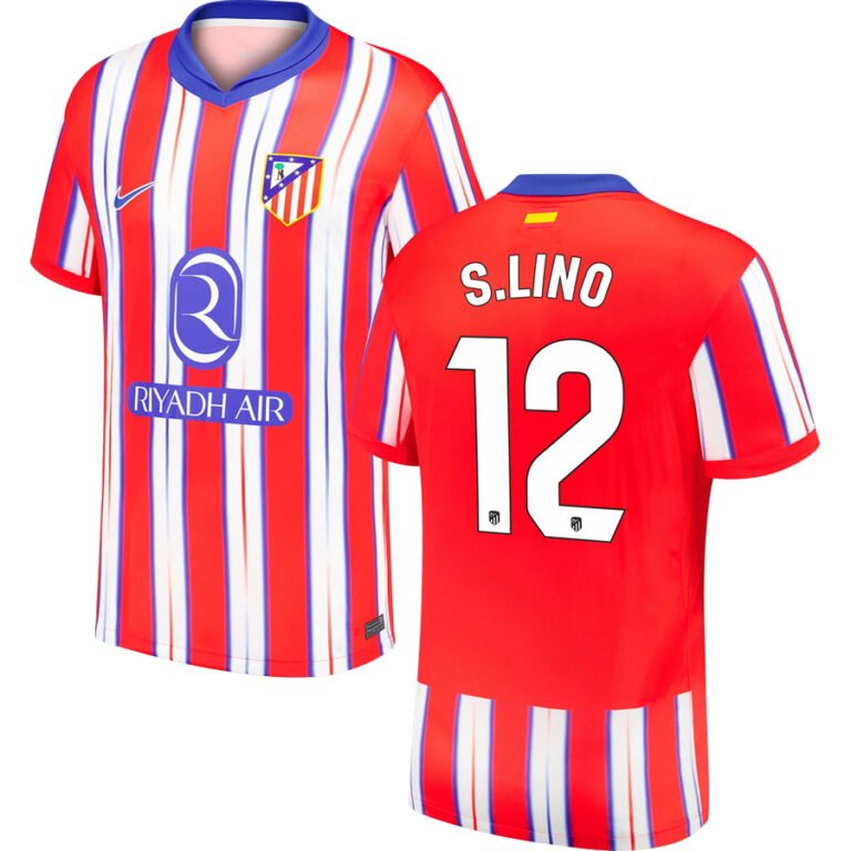 Atletico Madrid Samuel Lino 12 Home Trikot 2024-2025