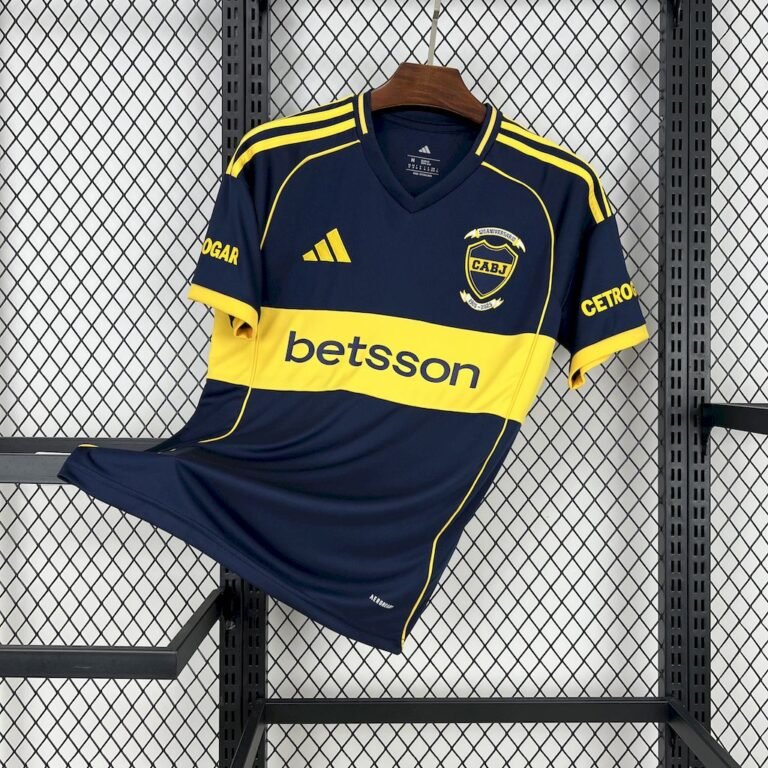 Boca Juniors 120-jähriges Jubiläum Home Trikot 2025-2026