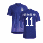 Argentinien Alejandro Garnacho 11 Away Trikot WM 2022
