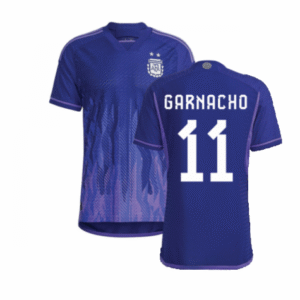 Argentinien Alejandro Garnacho 11 Away Trikot WM 2022