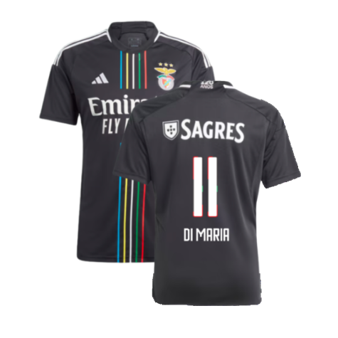 SL Benfica Ángel Di María 11 Away Trikot 2023-2024