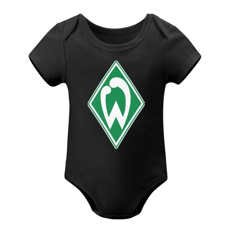 Werder Bremen Baby Bodysuit Strampler Schlafanzug Mit Kurzen Ärmeln