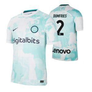 Inter Mailand Denzel Dumfries 2 Away Trikot 2022-2023