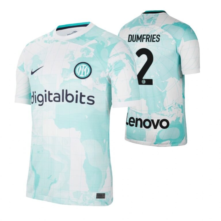 Inter Mailand Denzel Dumfries 2 Away Trikot 2022-2023