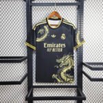 Real Madrid Dragon Sonderausgabe Trikot 2024-2025 - Schwarz Gold