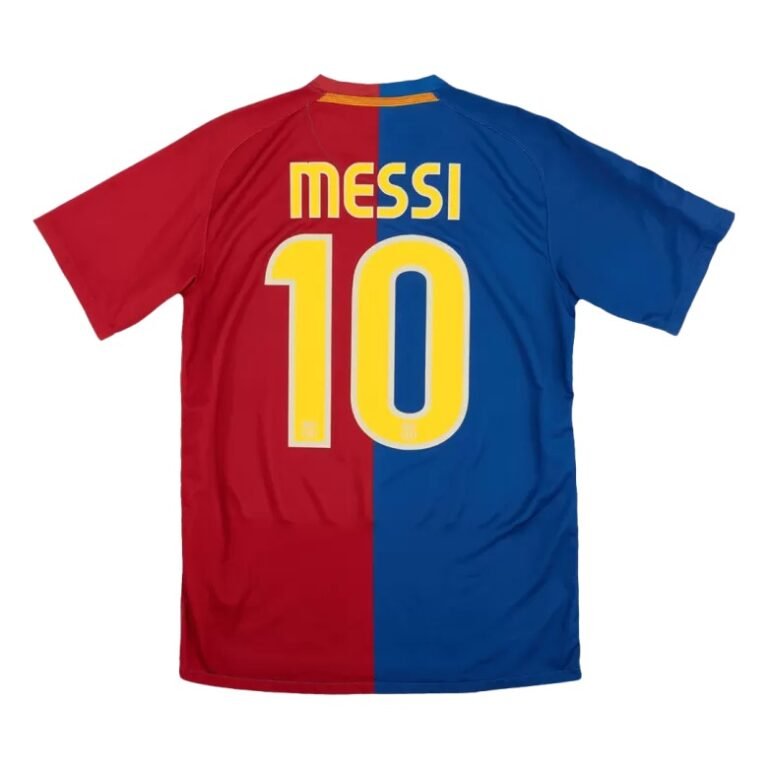 FC Barcelona Lionel Messi 10 Home Retro Trikot 2008-2009