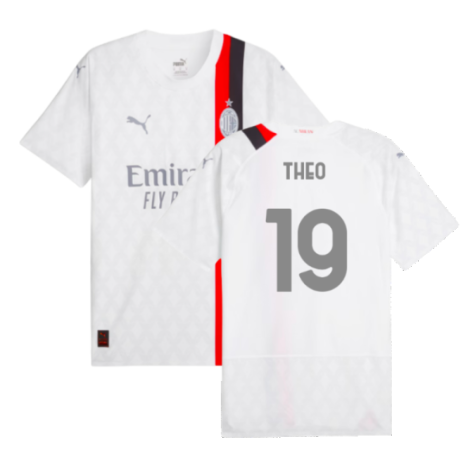 AC Mailand Theo Hernandez 19 Away Trikot 2023-2024