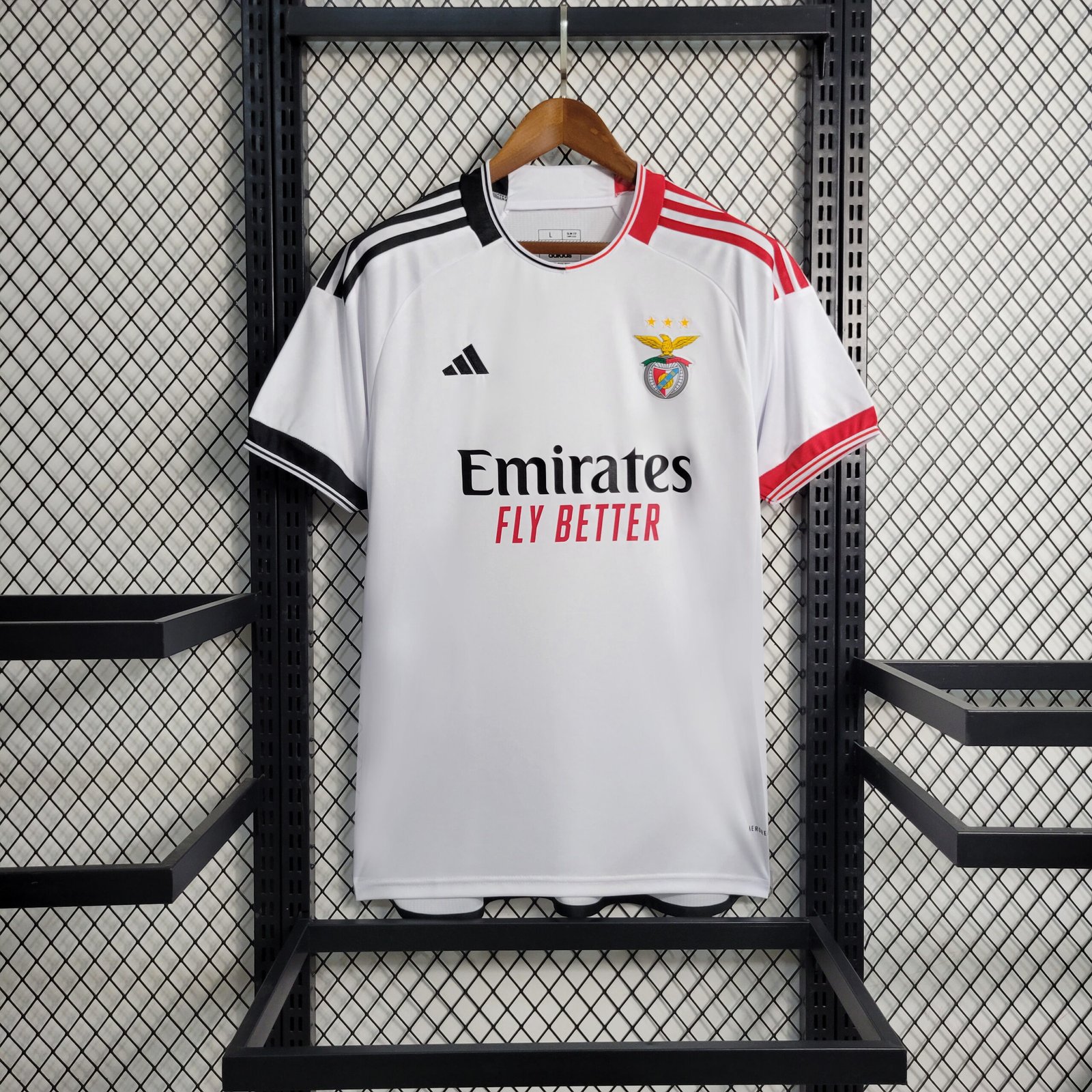 SL Benfica Third Trikot 2023-2024 - Weiß SL Benfica Third Trikot 2023-2024 - Weiß