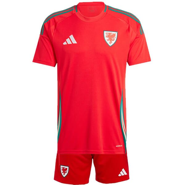 Wales Heimtrikot Kinder Mini Kit 2024-2025