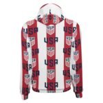 Vereinigten Staaten Kapuzenpulli Mit Fleece Für Männer Und Frauen