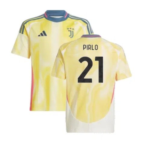 Juventus Andrea Pirlo 21 Auswärtstrikot Kinder 2024-2025