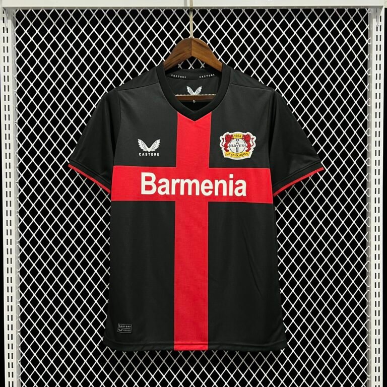Bayer Leverkusen Jonathan Tah 4 Home Trikot 2023-2024