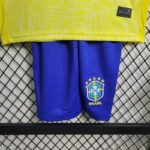Brasilien Heimtrikot Kinder Minikit 2024-2025 - Gelb
