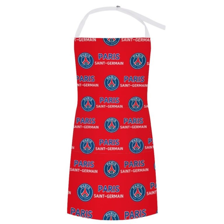 Paris Saint-Germain Wasserdichte Schürze Wasserdichte Schürze Mit Taschen Für Küchenfarbe Und Mehr.