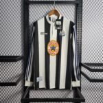 Newcastle United Langarm Home Retro Trikot 1997-1999