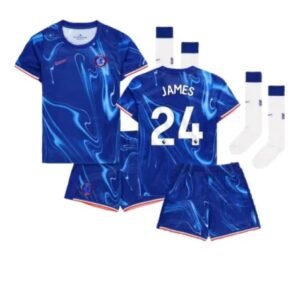 Chelsea Reece James 24 Heimtrikot Kinder Mini Kit 2024-2025