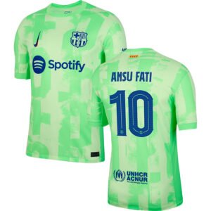 FC Barcelona Ansu Fati 10 Third Trikot 2024-2025