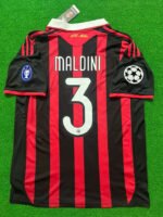 AC Mailand Paolo Maldini 3 Home Retro Trikot 2009-2010