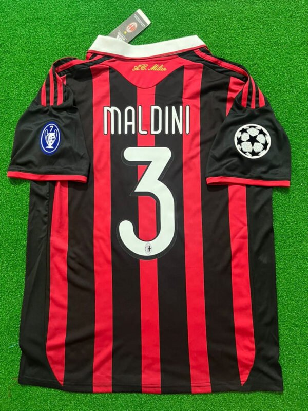 AC Mailand Paolo Maldini 3 Home Retro Trikot 2009-2010