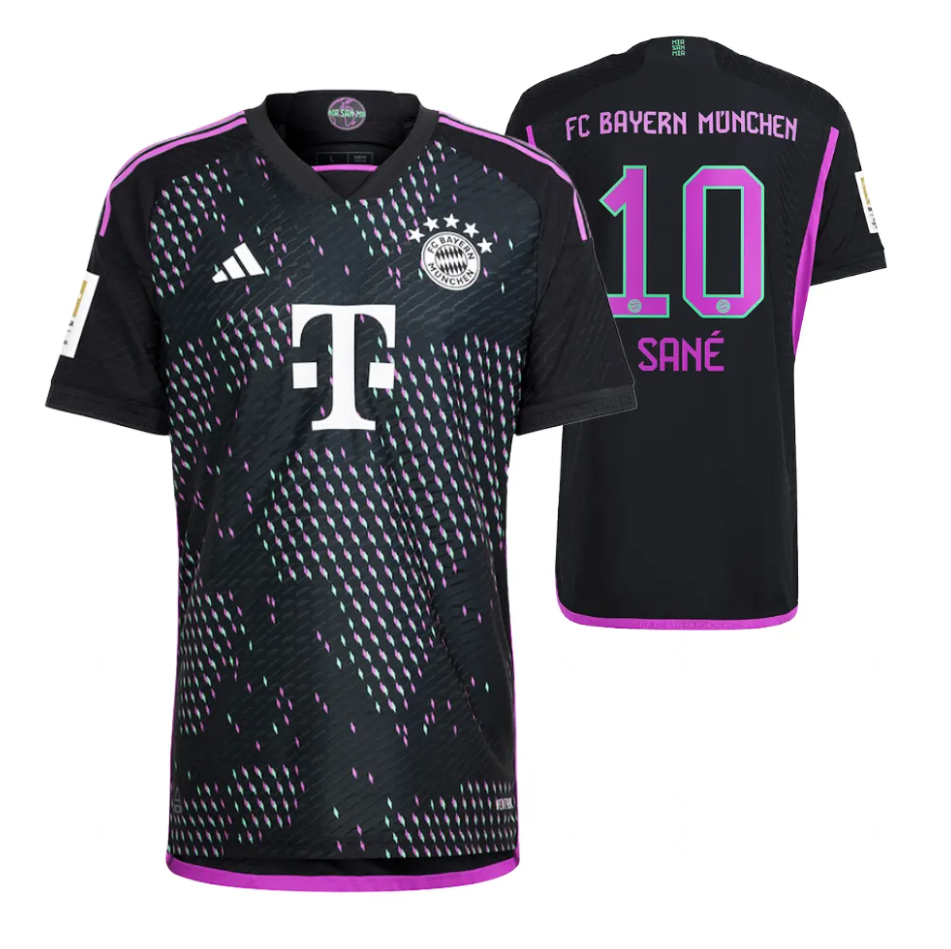 FC Bayern München Leroy Sané 10 Away Trikot 2023-2024 FC Bayern München Leroy Sané 10 Away Trikot 2023-2024