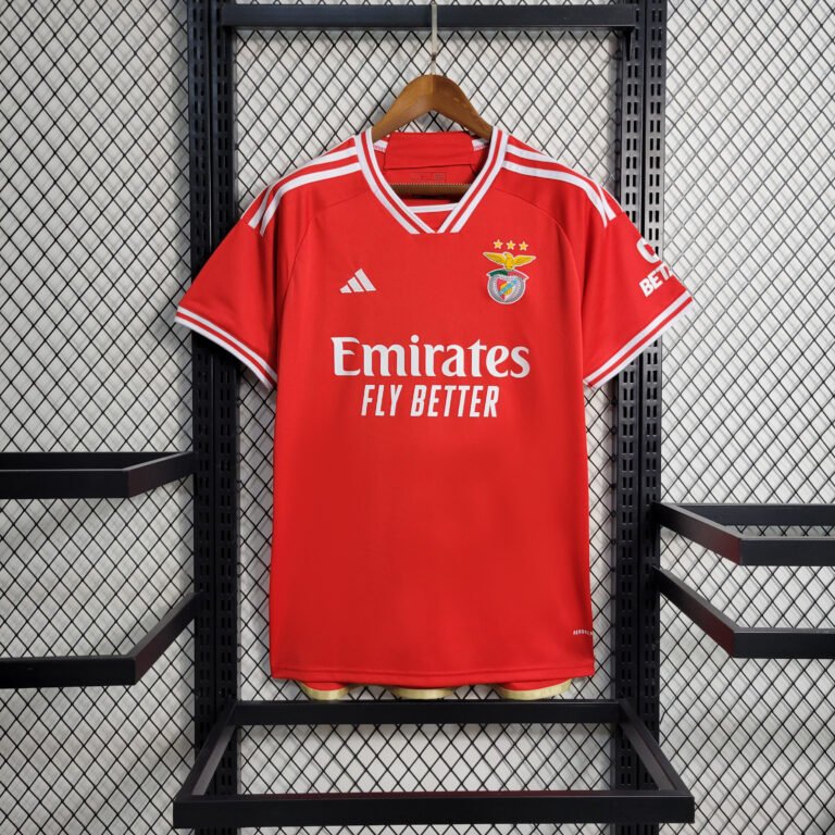 SL Benfica Home Trikot 2023-2024 - Rot