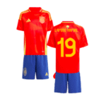 Spanien Lamine Yamal 19 Heimtrikot Kinder Minikit EM 2024