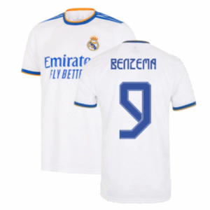 Real Madrid Karim Benzema 9 Home Trikot 2021-2022