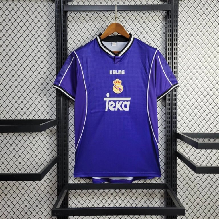Real Madrid Retro Away Trikot 1997-1998 - Lila