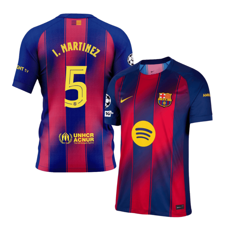 FC Barcelona Iñigo Martínez 5 Home Trikot 2025-2026