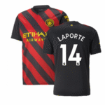 Manchester City Aymeric Laporte 14 Away Trikot 2022-2023