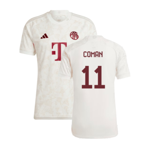 FC Bayern München Kingsley Coman 11 Third Trikot 2023-2024