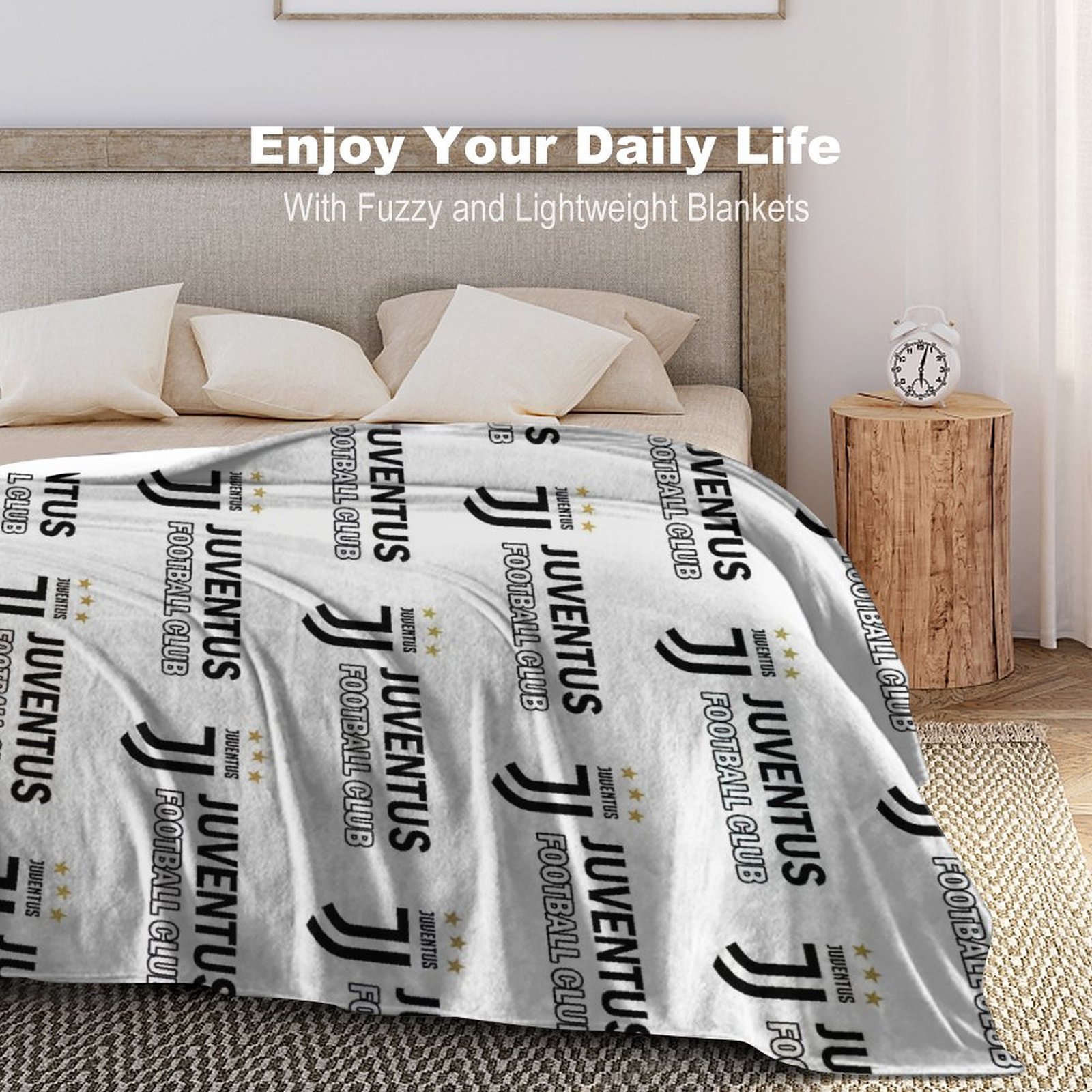 Juventus FC Decken, Superweiche Decken, Verschiedene Größen Von Decken Juventus FC Decken, Superweiche Decken, Verschiedene Größen Von Decken