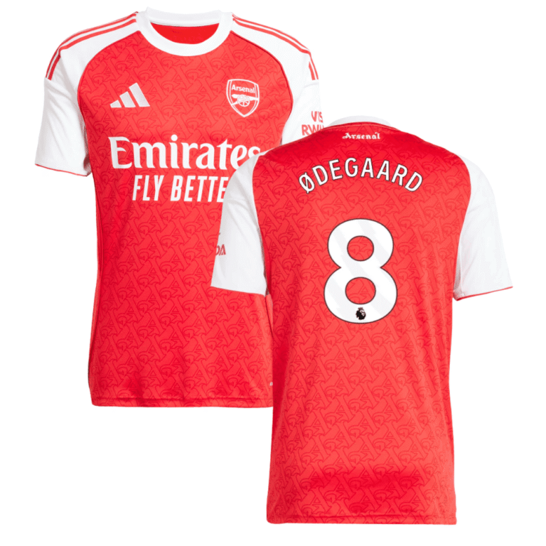 Arsenal Martin Ødegaard 8 Home Trikot 2025-2026