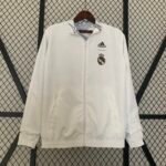 Real Madrid Beidseitig Verwendbar Anthem Jacke 2023-2024 - Weiß Drache