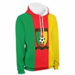 Kamerun Kapuzenpulli Mit Fleece Für Männer Und Frauen