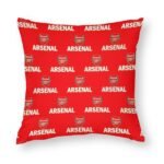 Arsenal Dekorative 4er Set Kissenbezüge Kissenhülle Sofakissen Bezug