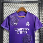 Real Madrid Y-3 Sonderausgabe Trikot Kinder 2024-2025 - Lila