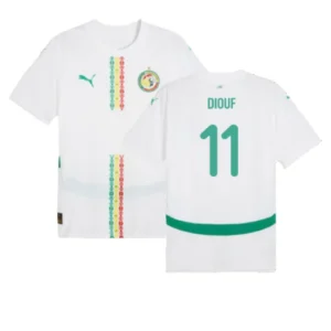 Senegal El Hadji Diouf 11 Home Trikot 2024-2025