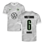 VFL Wolfsburg Aster Vranckx 6 Away Trikot 2025-2026