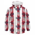 Vereinigten Staaten Kinder Winddicht Outdoorjacke Mit Kapuze Sweatjacke Windbreaker