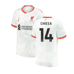 FC Liverpool Federico Chiesa 14 Third Trikot 2024-2025