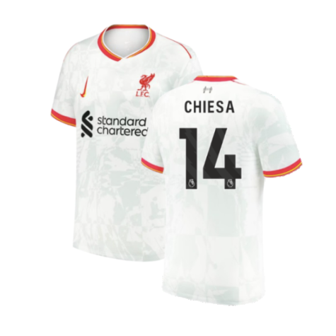 FC Liverpool Federico Chiesa 14 Third Trikot 2024-2025