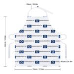 Hamburger SV Wasserdichte Schürze Wasserdichte Schürze Mit Taschen Für Küchenfarbe Und Mehr.