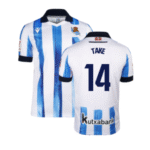 Real Sociedad Takefusa Kubo 14 Home Trikot 2023-2024