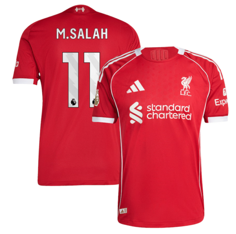 FC Liverpool Mohamed Salah 11 Home Trikot 2025-2026